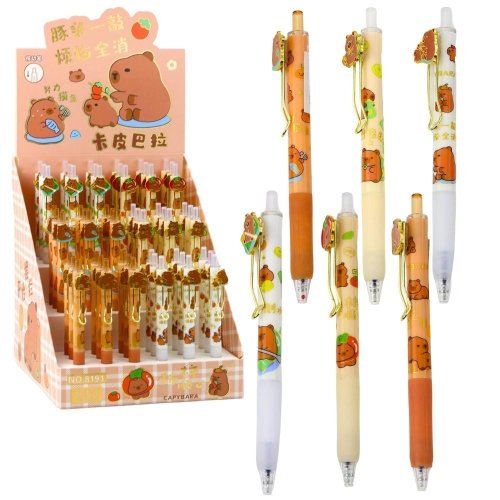 Długopis żelowy kapibra (54szt)