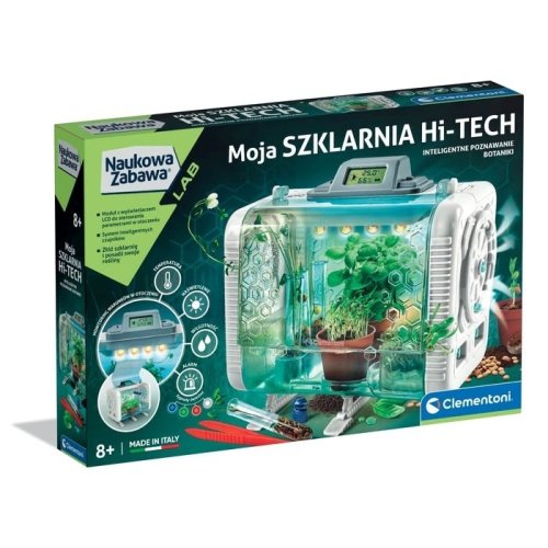 Clementoni Naukowa Zabawa - Szklarnia High-Tech