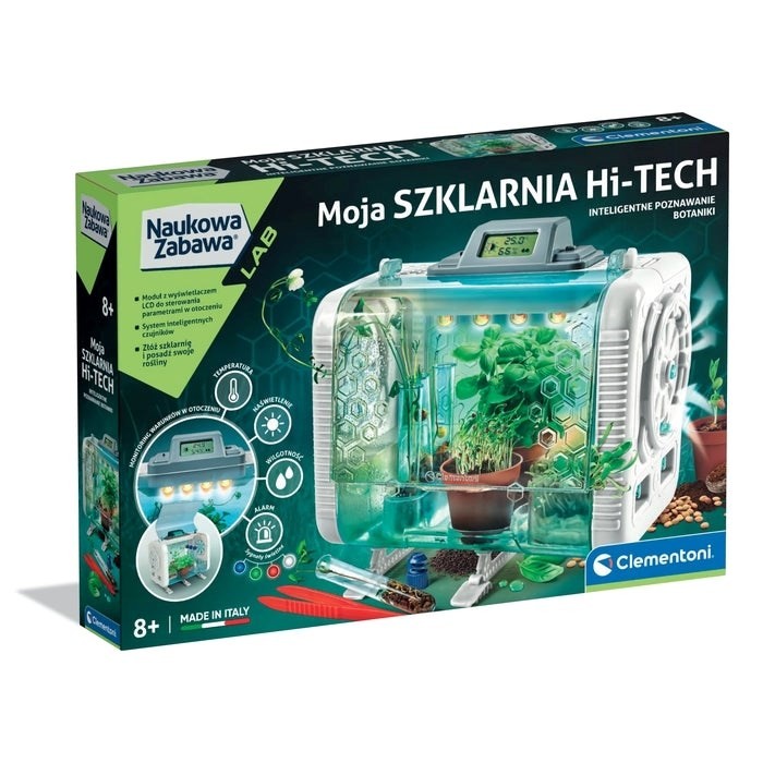 Clementoni Naukowa Zabawa - Szklarnia High-Tech