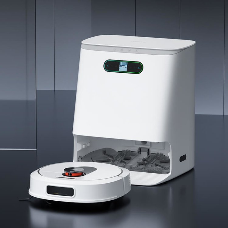 Robot sprzątający z bazą Roidmi EVA (biały) (WYPRZEDAŻ)