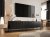 Szafka RTV ISLA 200x40x60 czarny mat