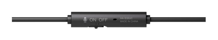 Słuchawki JVC HA-S33UCBU Czarne