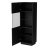 Witryna LIVERTI 59,5x42x178 czarny