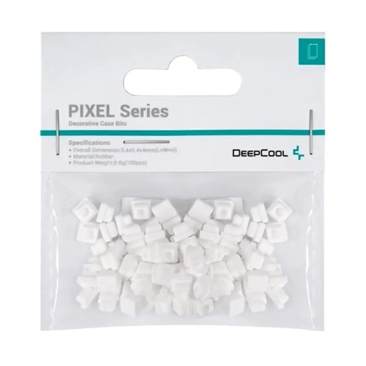 Gumowe końcówki DeepCool PIXEL WH
