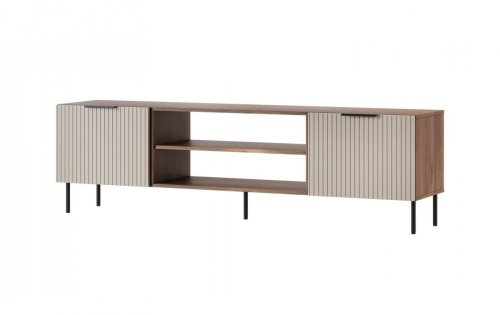 Szafka RTV ALMERA 180,5x42x52,5 orzech/kaszmir