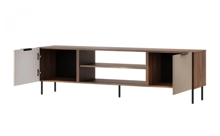Szafka RTV ALMERA 180,5x42x52,5 orzech/kaszmir