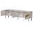 Szafka RTV INSERTO 3D1W 190x40x61,5 kaszmir + LED