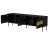 Szafka RTV INSERTO 3D1W 190x40x61,5 czarny + LED