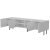 Szafka RTV 4D LUCCA 200x40x59 biały