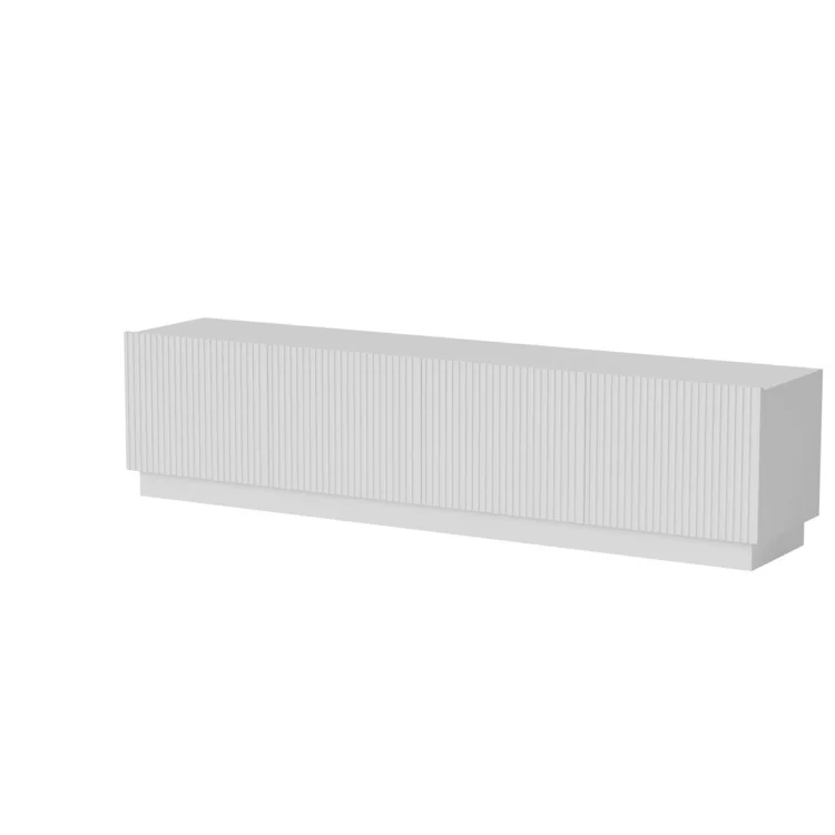 Szafka RTV LIVERTI 200x42x48 biały