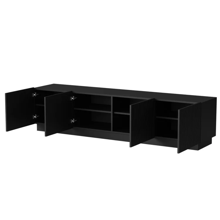 Szafka RTV LIVERTI 200x42x48 czarny