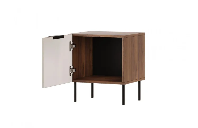 Szafka nocna 2szt ALMERA 50x42x44 orzech/kaszmir