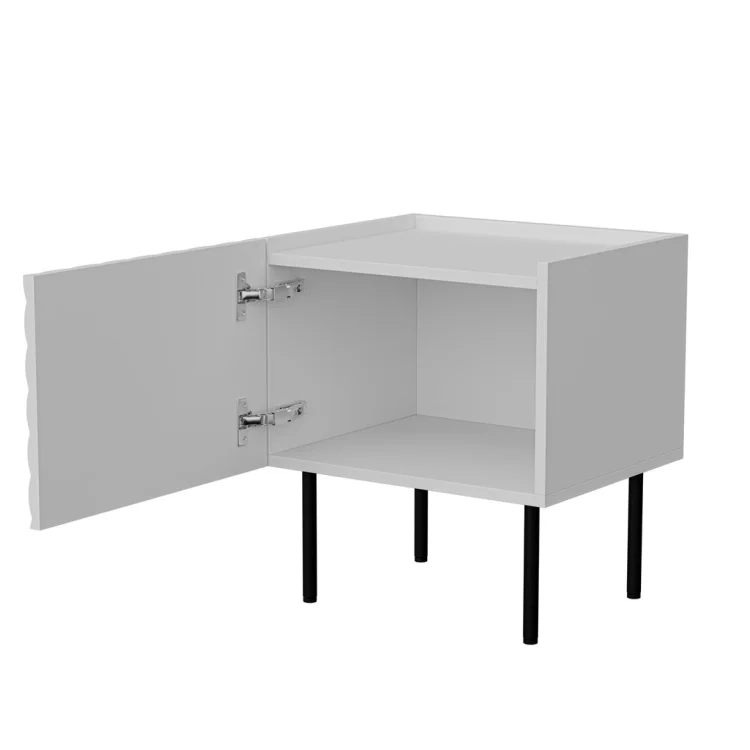Szafka nocna 2szt LUCCA 47x40x52 biały