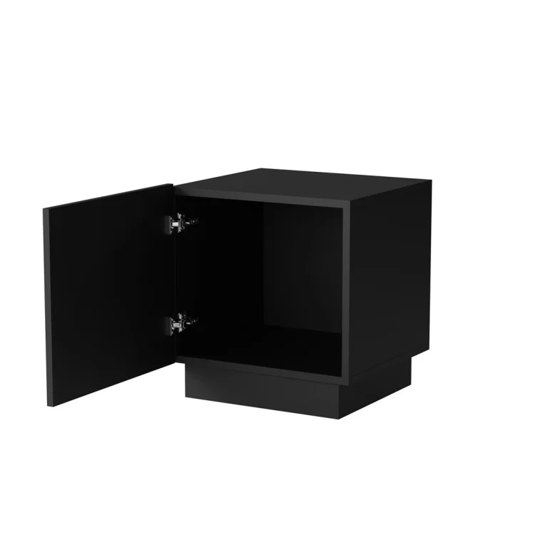 Szafka nocna 2szt LIVERTI 45x42x47 czarny