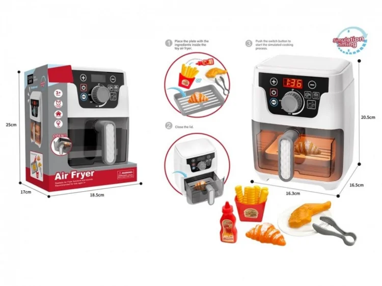 AGD Air Fryer open box