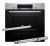 Piekarnik BOSCH HBA514BS3 + Prowadnice teleskopowe 1 poziomowe BOSCH HEZ538000
