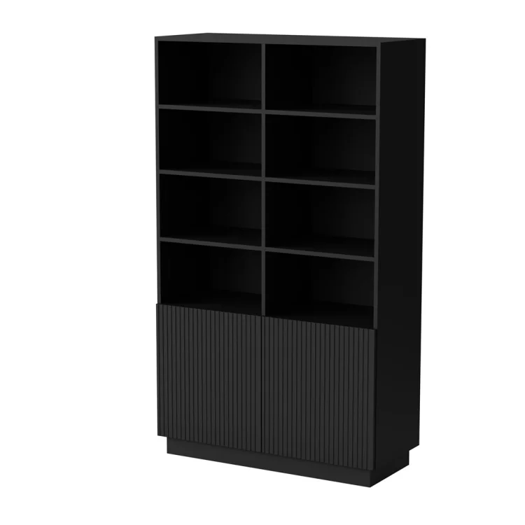 Regał LIVERTI 100x42x171 czarny
