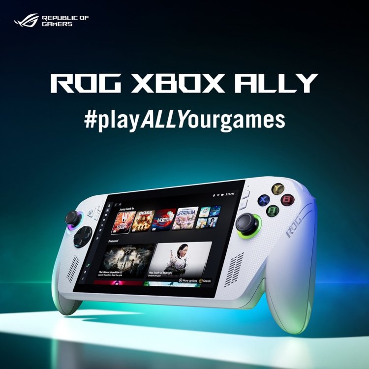 ASUS ROG Ally RC73YA-NH002W Ryzen Z2 A 7.0"FHD Touch 120Hz IPS-level 500nits Glossy 16GB LPDDR5X SSD512 Radeon Graphics 60WHrs Win11 White
