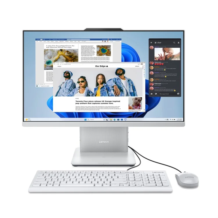 Lenovo IdeaCentre AIO 24IRH9 i7-13620H 23.8" FHD IPS 250nits AG 16GB DDR5 5200 SSD512 Intel UHD Graphics Win11 Cloud Grey