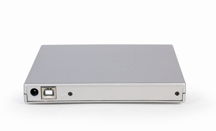 GEMBIRD ZEWNĘTRZNA NAGRYWARKA DVD 8X, CD 24X USB 2.0 SREBRNA