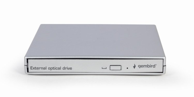 GEMBIRD ZEWNĘTRZNA NAGRYWARKA DVD 8X, CD 24X USB 2.0 SREBRNA