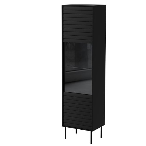 Witryna CORTINA 53x40x182 czarny