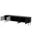 Szafka RTV 4D CORTINA 200x40x55 czarny