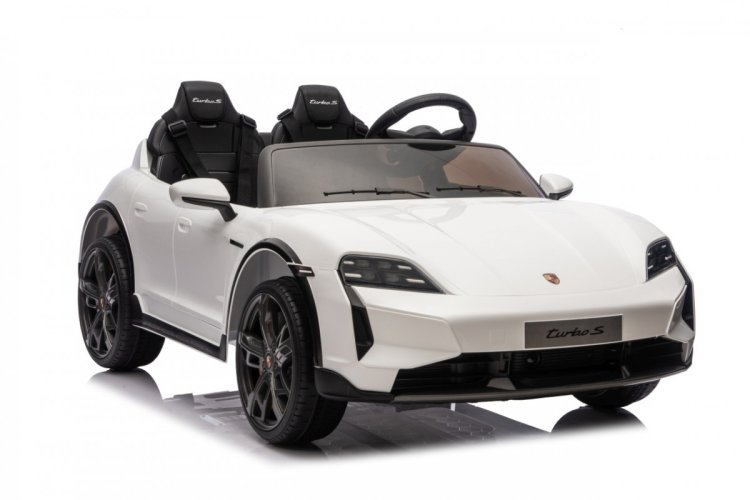 Pojazd Porsche Taycan Turbo S Biały