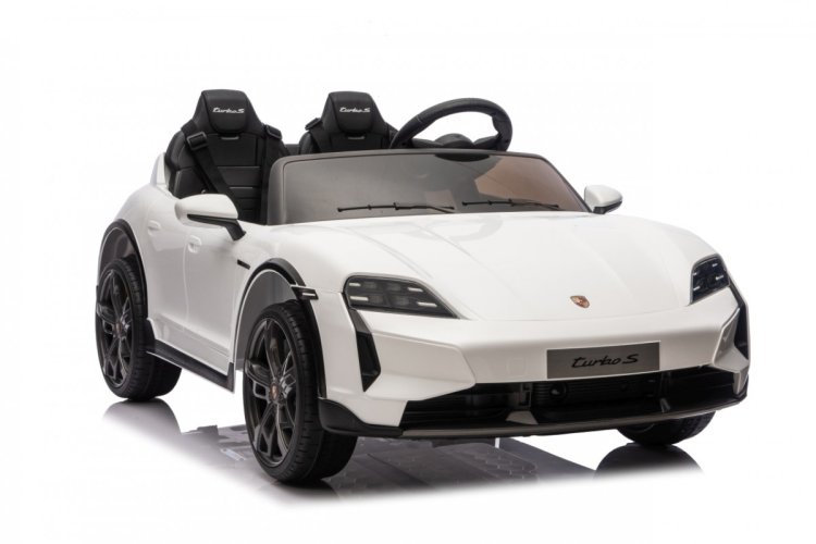 Pojazd Porsche Taycan Turbo S Biały