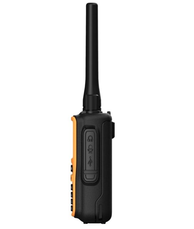 Krótkofalówka Baofeng UV-5R EU MINI USB-C Bluetooth VHF UHF Pasmo Lotnicze Orange