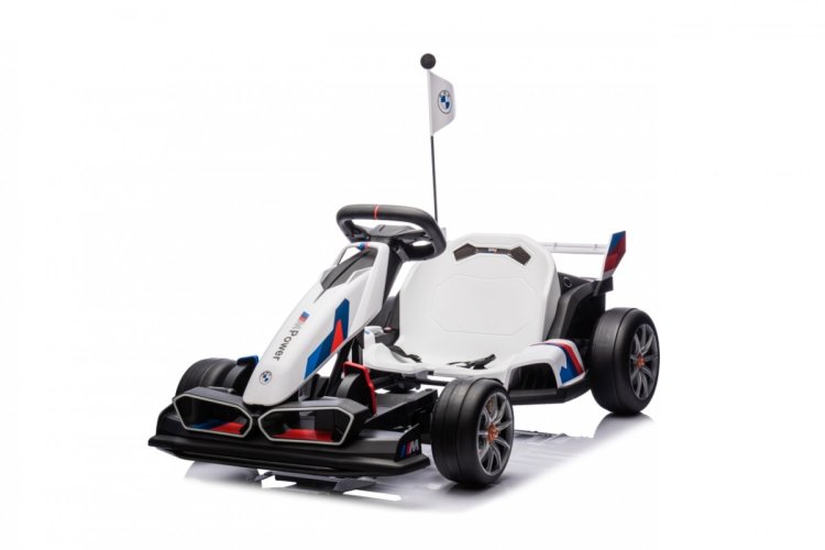 Pojazd Gokart BMW z Funkcją Driftu Biały
