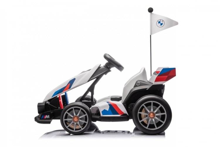 Pojazd Gokart BMW z Funkcją Driftu Biały