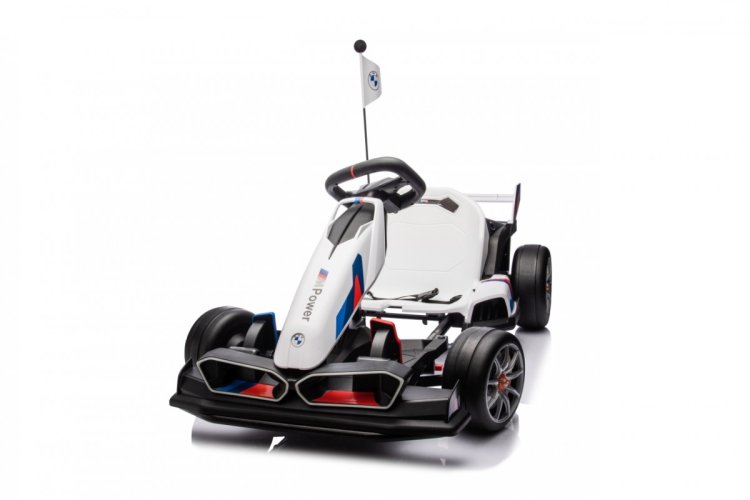 Pojazd Gokart BMW z Funkcją Driftu Biały