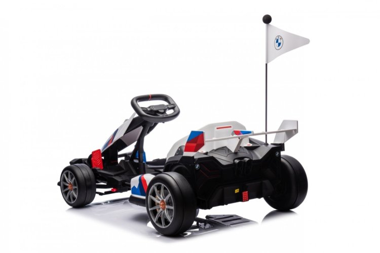 Pojazd Gokart BMW z Funkcją Driftu Biały