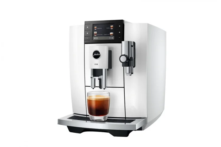 Ekspres do kawy Jura E8 Piano White (ED)