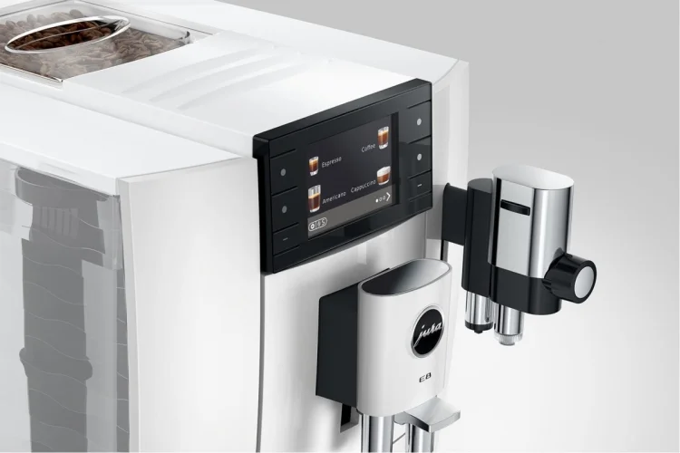 Ekspres do kawy Jura E8 Piano White (ED)
