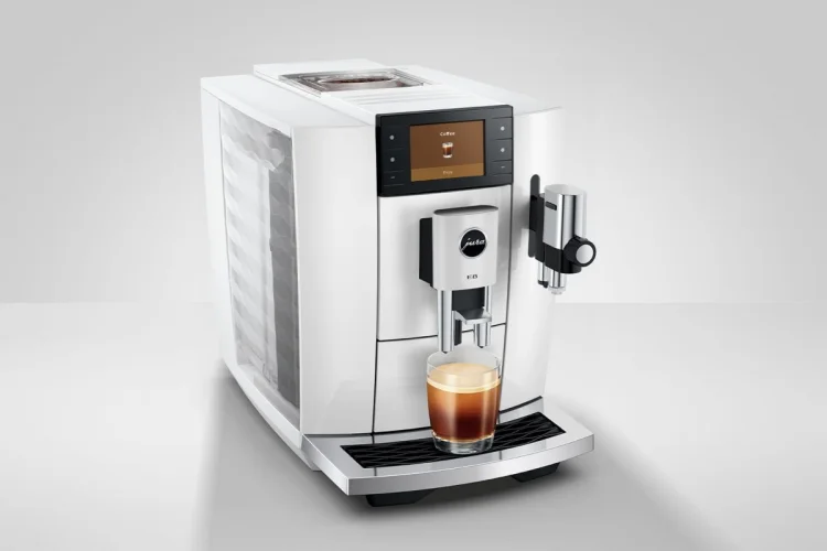 Ekspres do kawy Jura E8 Piano White (ED)