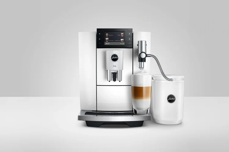 Ekspres do kawy Jura E8 Piano White (ED)