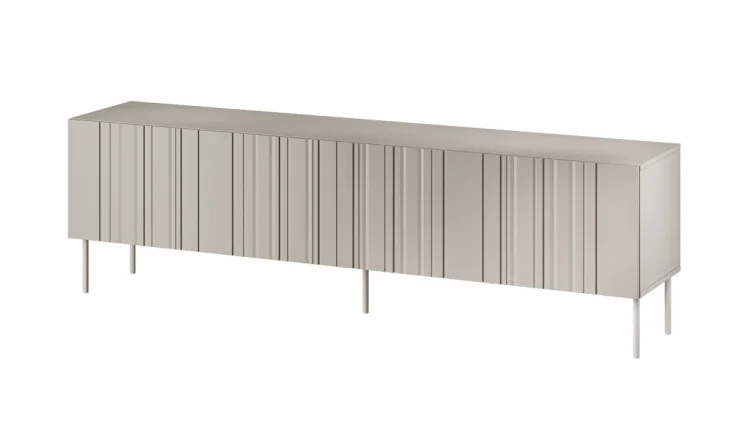 Szafka RTV ISLA 200x40x60 kaszmir mat