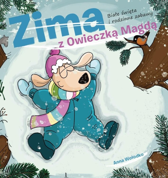 Zima z owieczką Magdą. Białe święta i rodzinne...