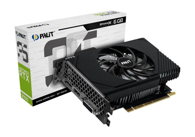 Karta graf. Palit RTX 3050 StormX 6GB