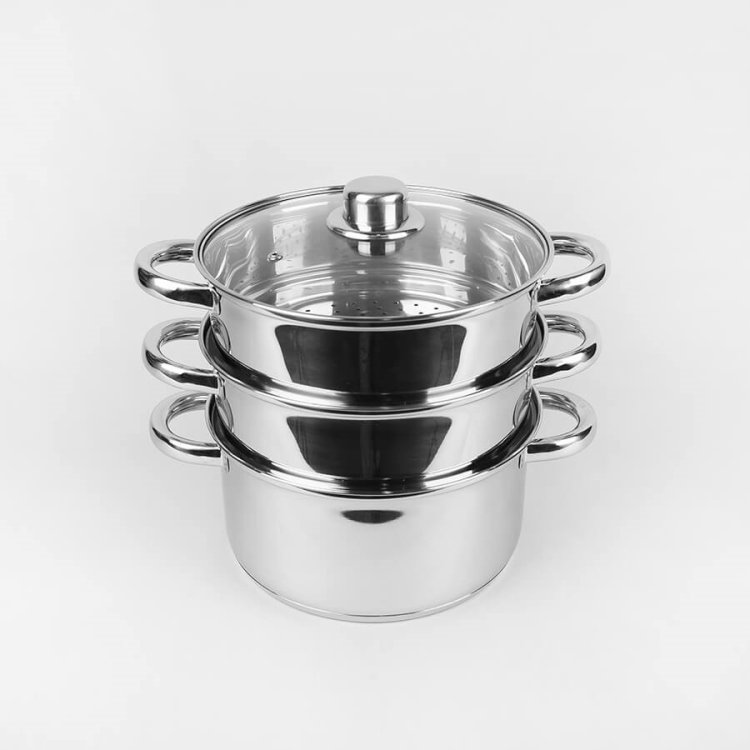Garnek do gotowania na parze 3L, 20cm MR-2900-20 MAESTRO