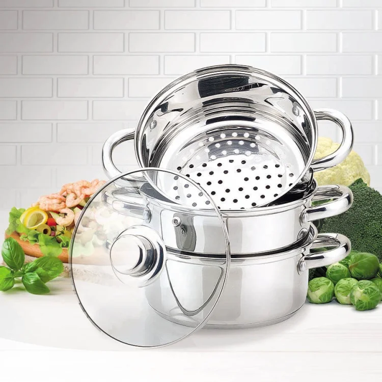 Garnek do gotowania na parze 4L, 22cm MR-2900-22 MAESTRO
