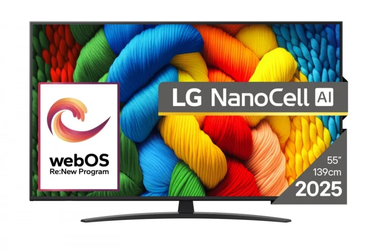 Telewizor 55" LG 55NANO81A3A
