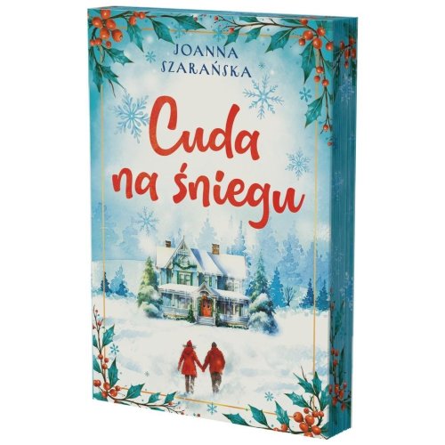Cuda na śniegu (barwione brzegi)