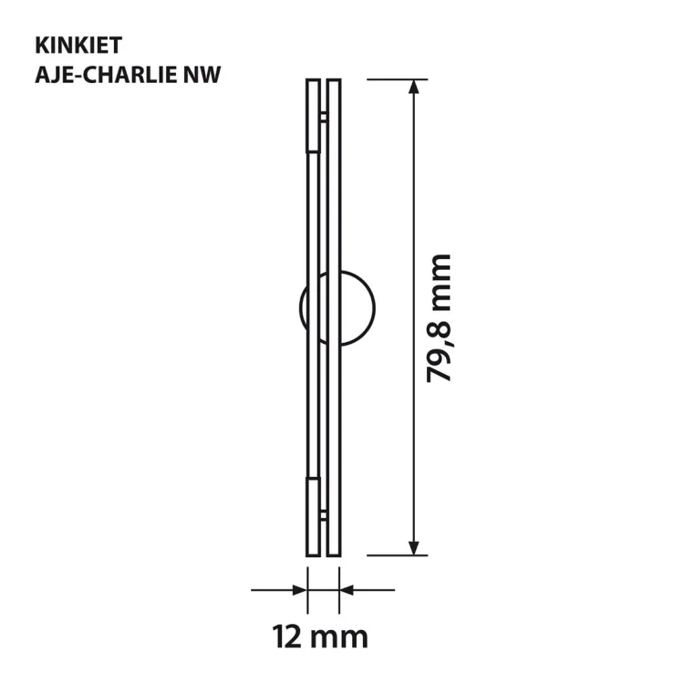 Lampa ścienna LED Activejet AJE-CHARLIE NW (WYPRZEDAŻ)