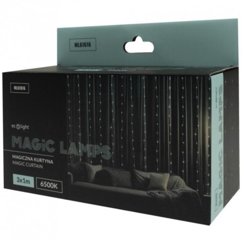 Magiczna kurtyna 200led 3mx1m 6500K DC5V