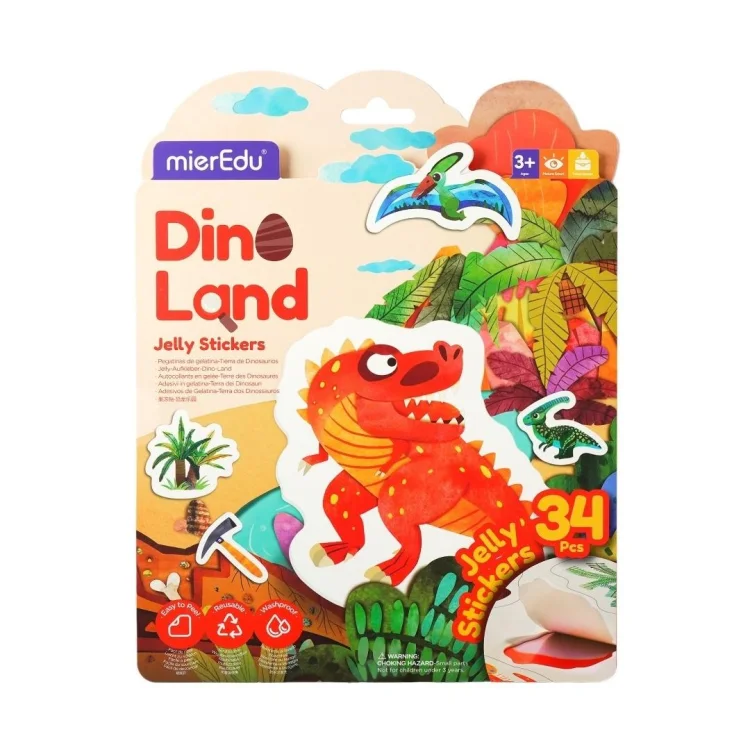 Naklejki żelki - Dinozaury