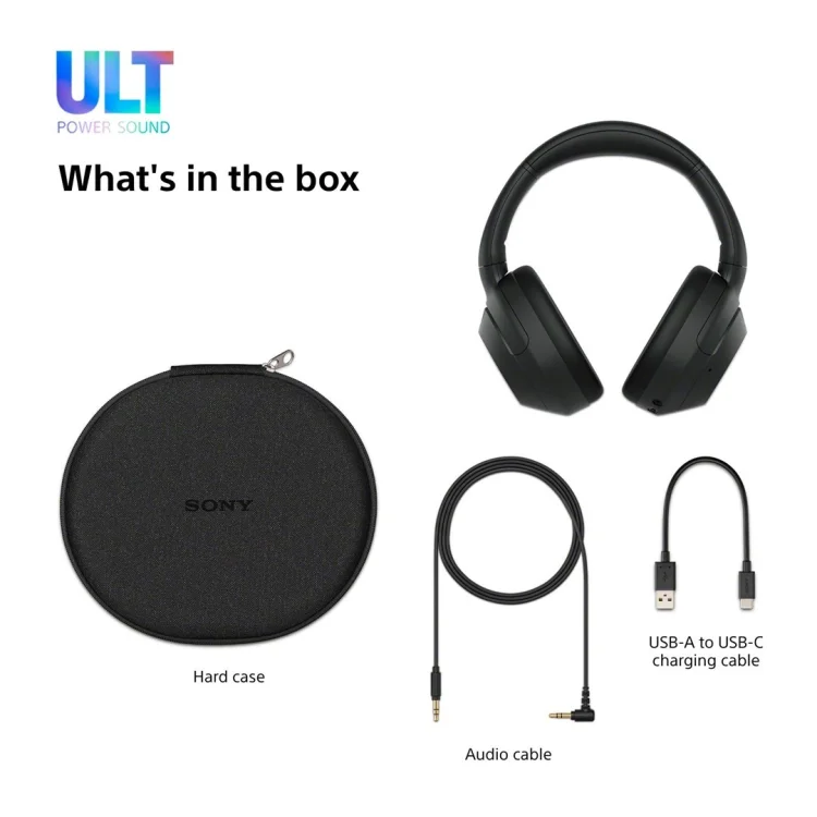 Słuchawki SONY  WH-ULT900NH szaro-zielone