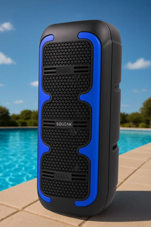 SQUEAK GŁOŚNIK KARAOKE BEATONE BLUETOOTH 5.3, 45W RADIO FM, MICROSD, AUX, USB, USB-C SQ1009